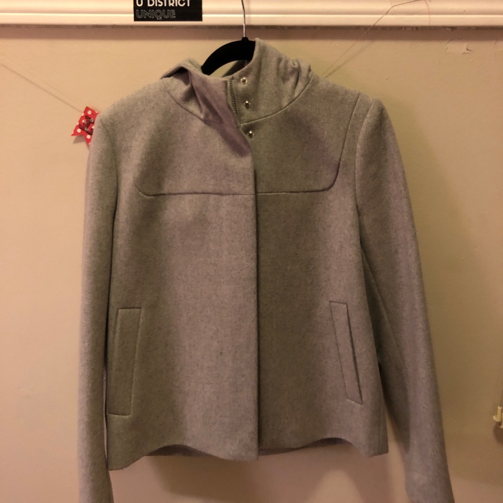 Melton Wool J Crew Jacket